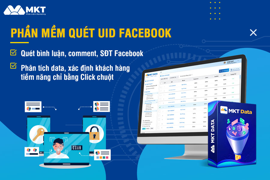Phần mềm quét data khách hàng MKT Data