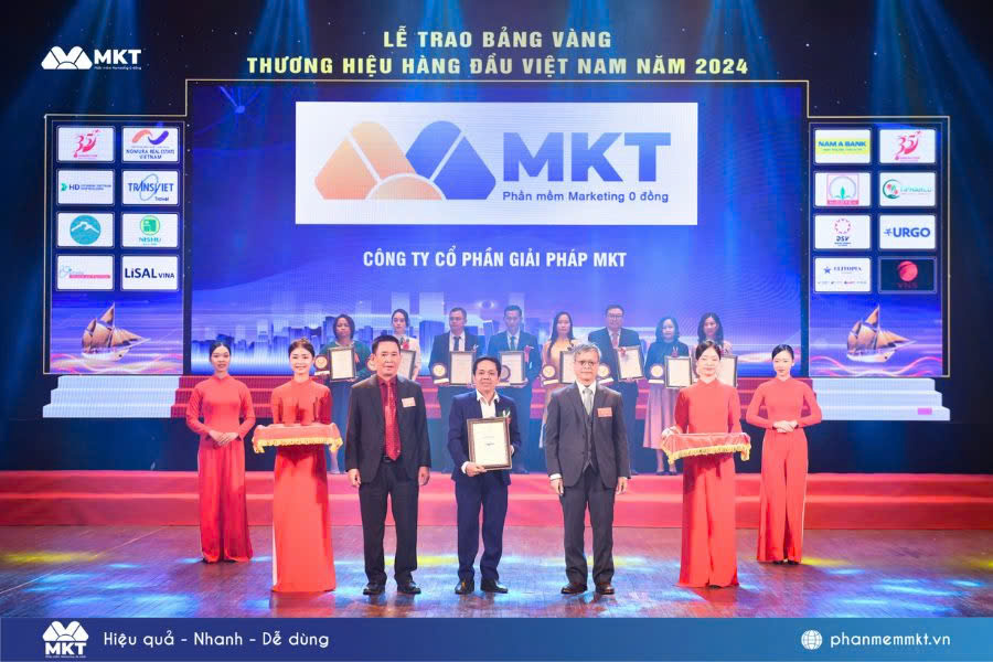 Phần Mềm MKT Tự Hào Đạt Danh Hiệu Thương Hiệu Xuất Sắc Nhất Việt Nam 2024